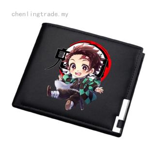 Ví Ngắn In Họa Tiết Hoạt Hình Demon Slayer: Kimetsu no Yaiba Kamado Dùng Hóa Trang