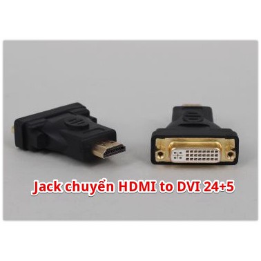 Jack Chuyển HDMI To DVI 24+5