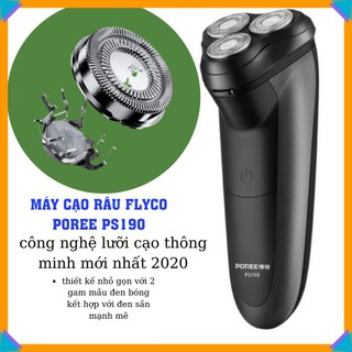 Máy Cạo Râu Thông Minh thế Hệ Mới FLYCO poree PS190 (chính hãng phân phối, Bảo Hành 24 Tháng )