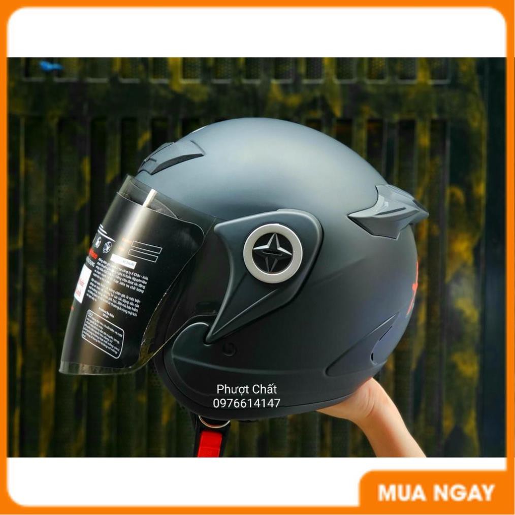 Giá Tận Kho - Nón bảo hiểm 3/4 có kính Asia M168 và Asia M115