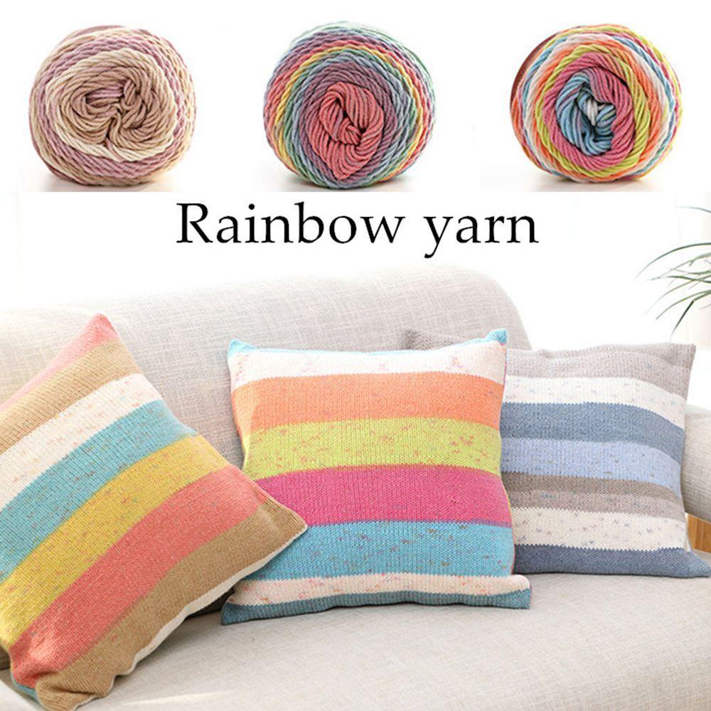 Cuộn Len Đan Mềm Mại Dày Dặn 100G Dùng Làm Đồ Thủ Công DIY