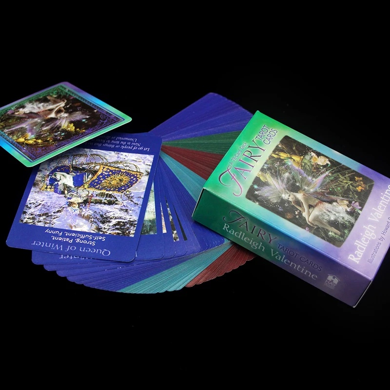 Fairy Tarot Cards: A 78-Card Deck and Guidebook