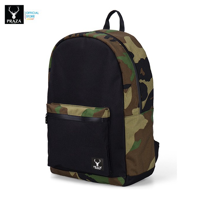 Balo Thời Trang Phong Cách PRAZA - Quân Đội Camo - HÀNG CHÍNH HÃNG
