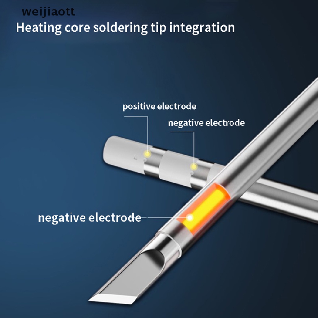 weijiaott T12 Electric Soldering Iron Tips For Hakko fx951 DIY Soldering Station Kits WT