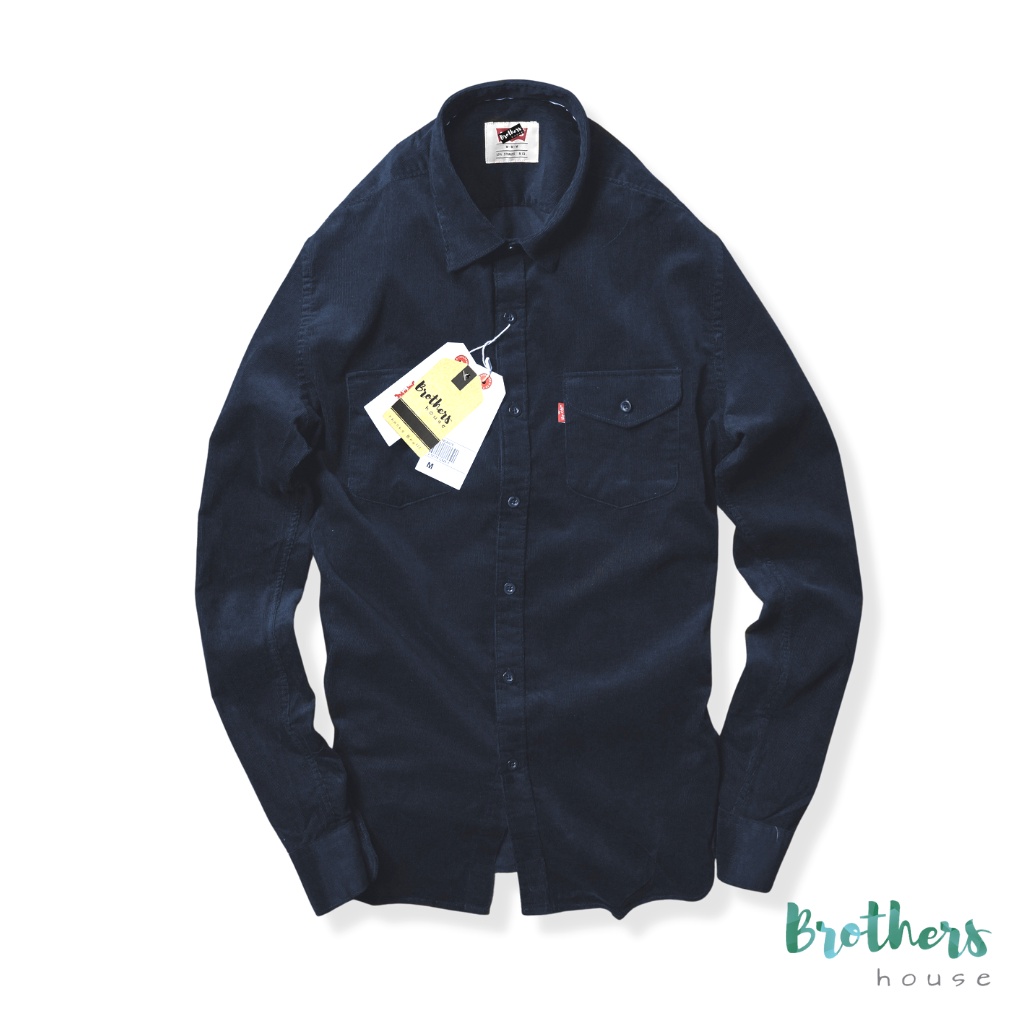 |Xịn đẹp| Áo sơ mi nhung levis cao cấp, bao đẹp trai