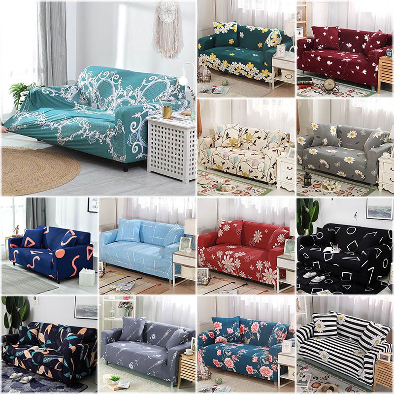 Vỏ Bọc Ghế Sofa 1-4 In Hoạ Tiết