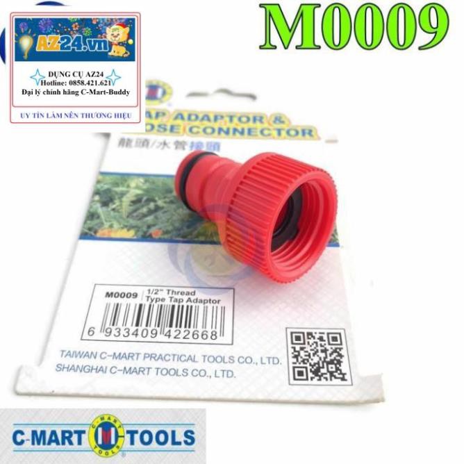 Đầu nối ống nước nhanh C-Mart M0009 lắp vào ren ngoài 21mm RẺ NHẤT THỊ TRƯỜNG (dungcucamtay1808)