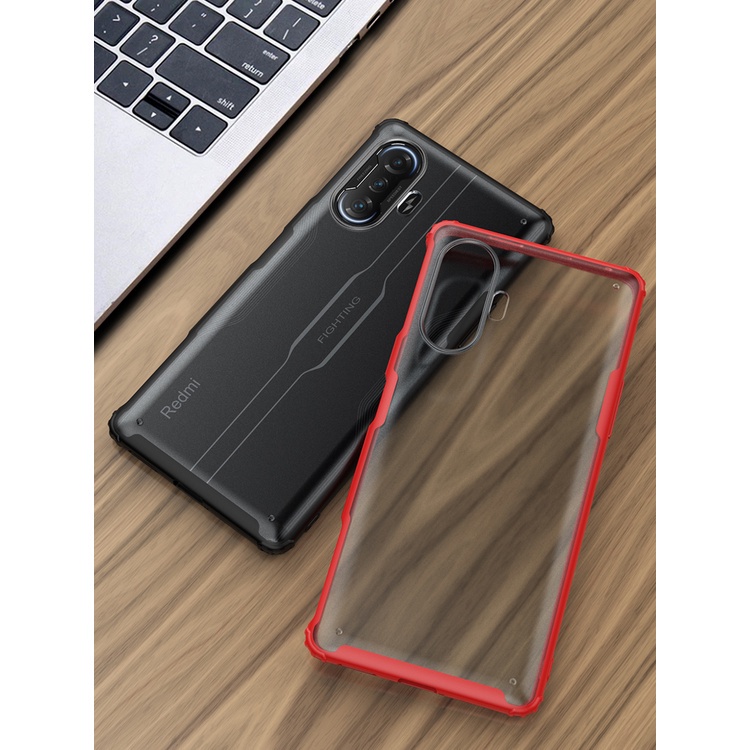 Ốp Điện Thoại Redmi K40 Gaming Trong Suốt Mặt Nhám Chống Sốc