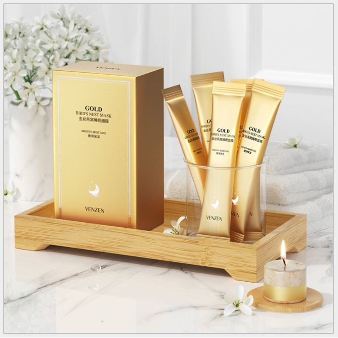 Lẻ 1 gói mặt nạ ngủ Gold Bird's Nest Mask dưỡng ẩm nuôi dưỡng làn da săn chắc