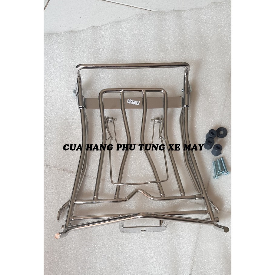 Baga giữa inox 10 li cho xe Honda AirBlade 2020