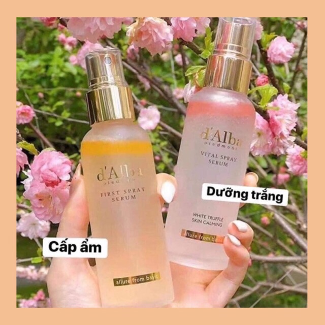 Xịt khoáng Tinh Chất Trắng Da D'Alba First Spray Serum | BigBuy360 - bigbuy360.vn