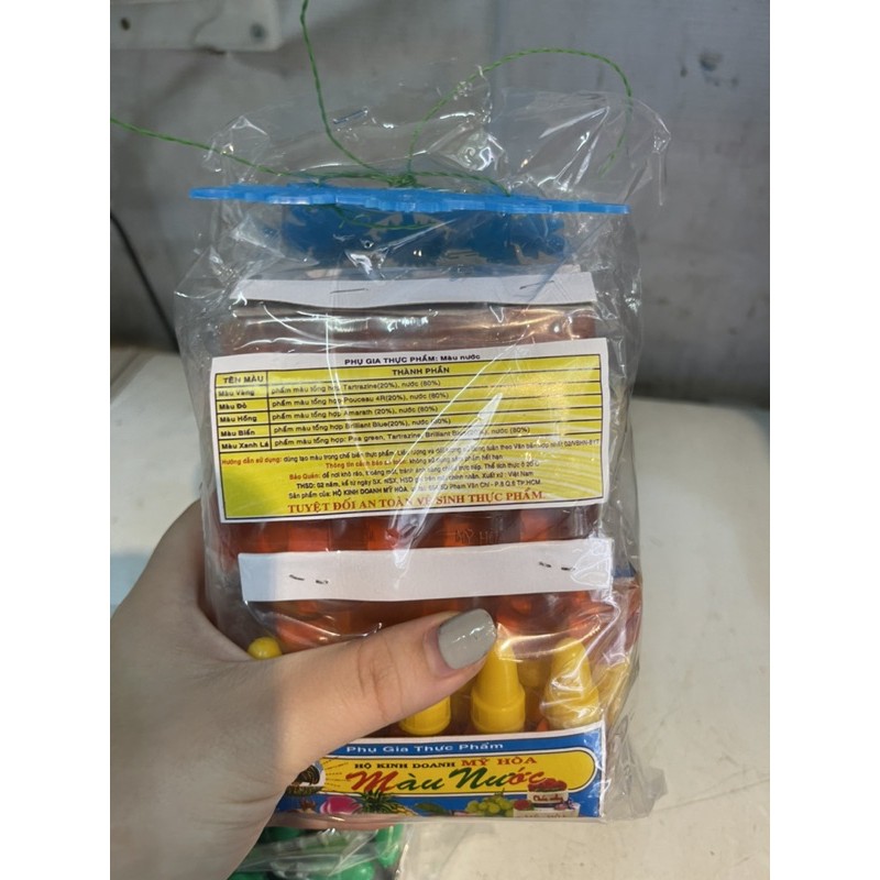 Màu Vàng thực phẩm 3ml mỹ Hoà