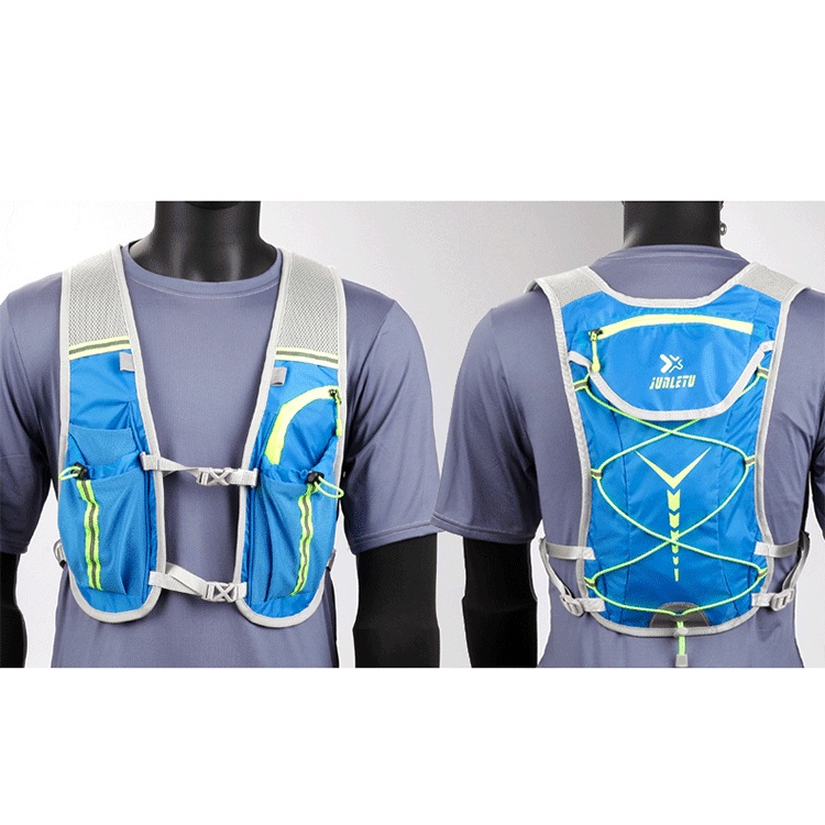 Balo leo núi, Vest Nước JUNLETU  Model 2022 - Chạy Bộ Marathon - Trail - Đạp Xe Junletu  Ngăn đựng phụ kiện riêng biệt