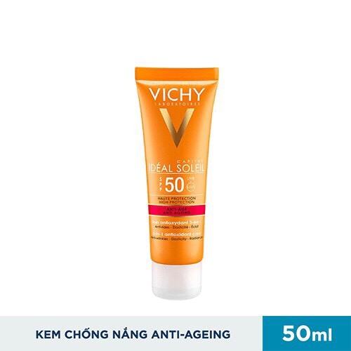 ✅ (CHÍNH HÃNG) Bộ kem chống nắng bảo vệ và giúp giảm các dấu hiệu lão hóa Vichy