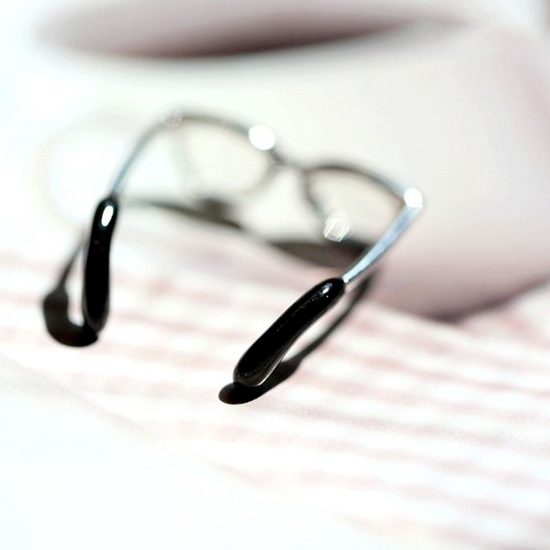 Nhẫn Đeo Tay Mặt Hình Mắt Kính Dễ Thương Thời Trang Nhật Hàn