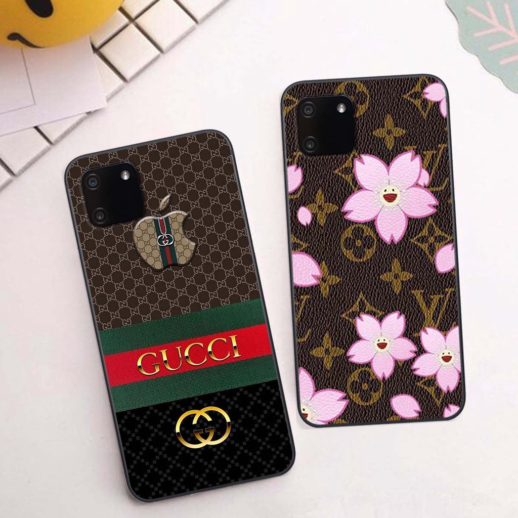 Ốp Realme C11 in hình thương hiệu thời trang cao cấp