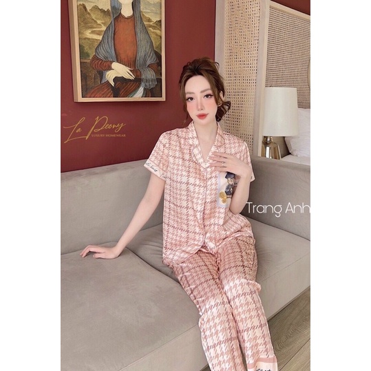 Đồ bộ SAM - Lapeony - CHOCO lụa cao cấp