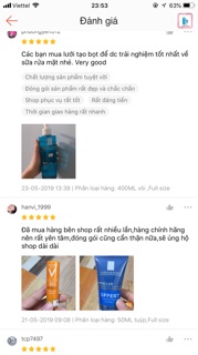 SỮA RỬA MẶT LA ROCHE - POSAY CHO DA DẦU-MỤN