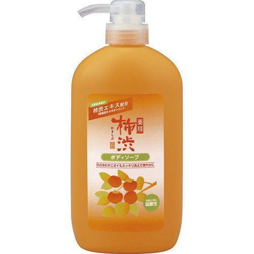 Sữa Tắm Khử Mùi Nhật Bản Chiết Xuất Từ Quả Hồng Kakishibu Body Soap 600ml