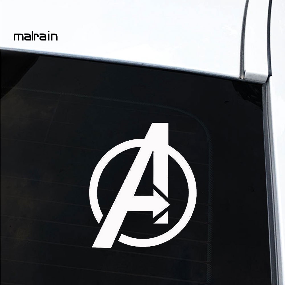 Sticker Logo Avengers Dán Xe Hơi, Laptop