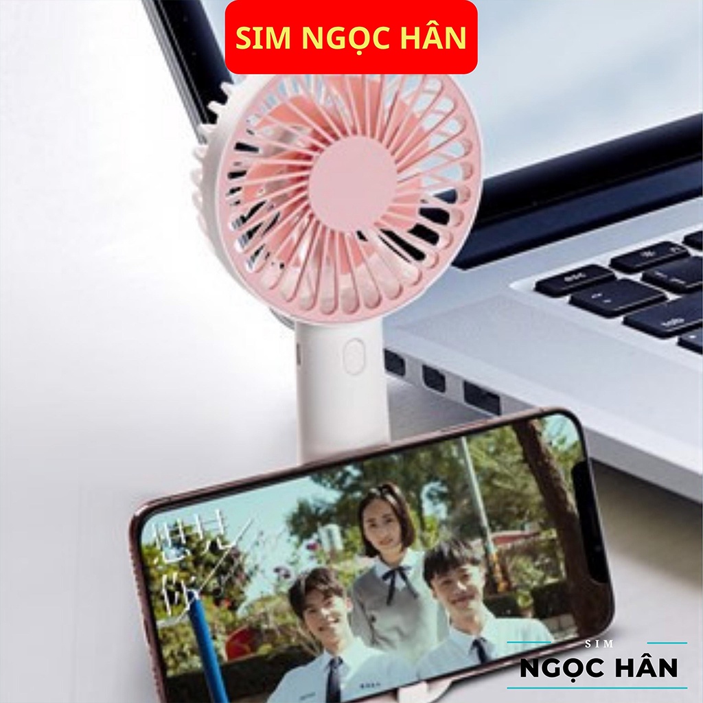 Quạt Mini Tích Điện Cầm Tay Hoco F11 &amp; Lanex LLS-F01 &amp; LLS S-5 - HOT 2020 Quạt Gió 3 Mức Độ -Pin Bền Nhỏ Gọn - Linh Hoạt