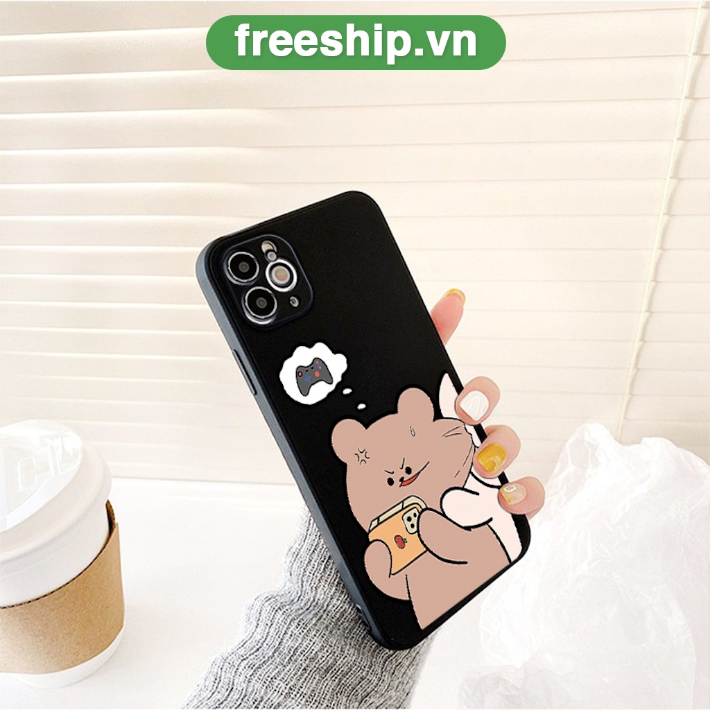 Ốp điện thoại hoạt hình cặp đôi dễ thương đẹp nam nữ cho iPhone13/12/11/Pro/ProMax/SE 2020/X/XR/XS/8/7 iphone 6S/6