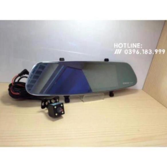 [Giảm giá]  Camera hành trình treo gương E62 đa năng quay 2 camera ADAS l | BigBuy360 - bigbuy360.vn
