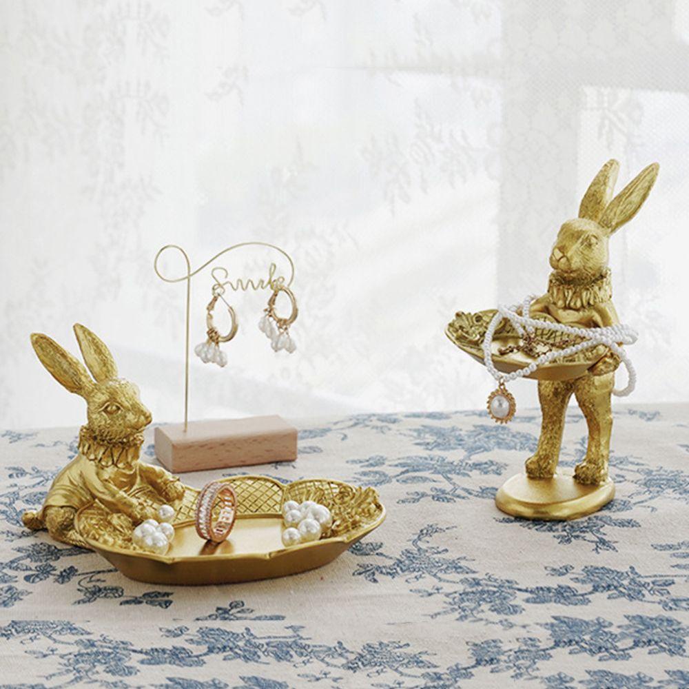 ANEMONE Hộp Đựng Trang Sức Hình Thỏ Đáng Yêu Ốp