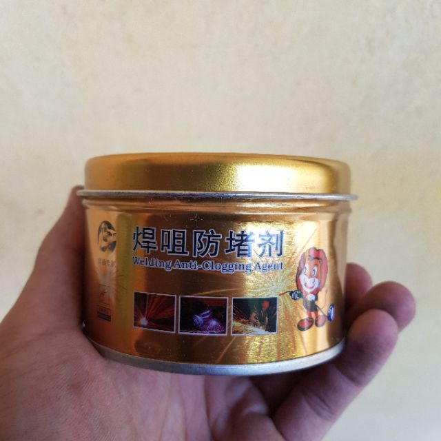 Mỡ hàn hộp vàng 200g (loại đẹp dùng cho máy hàn Mig)