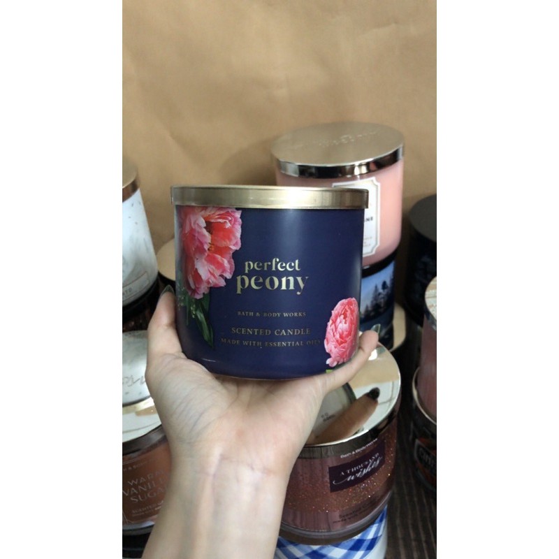 Nến 3 bấc Bath body works - Chính hãng mỹ