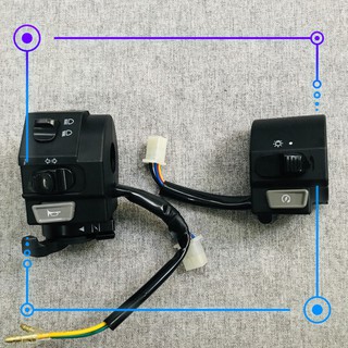 Bộ cùm công tắc dành cho xe sirius