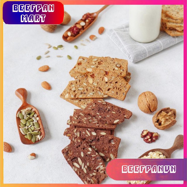 Bánh Biscotti Gạch Đỏ 250g - Ăn Kiêng - Giảm Cân - Dành Cho Người Tiếu Đường | BigBuy360 - bigbuy360.vn