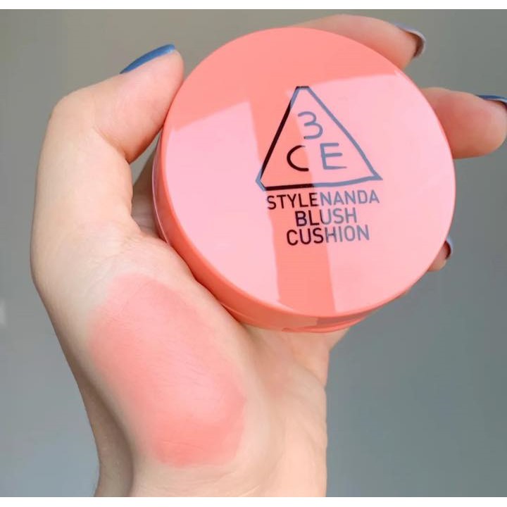 Má Hồng Dạng Kem 3CE Stylenada Blush Cushion 8g Hàn Quốc