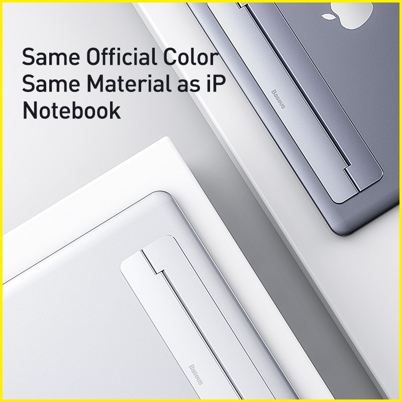 Đế máy tính xách tay hợp kim Baseus Papery có thể gập lại điều chỉnh giá đỡ cho Macbook 12-17 inch, Laptop Dell HP..
