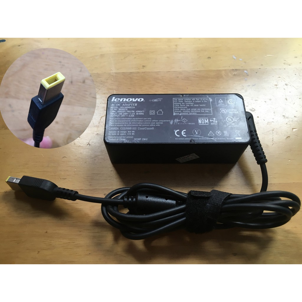 Sạc Lenovo laptop ZIN dùng cho dòng laptop Lenovo Thinkpad L540,L560,L570,L440,L460,L570,T550