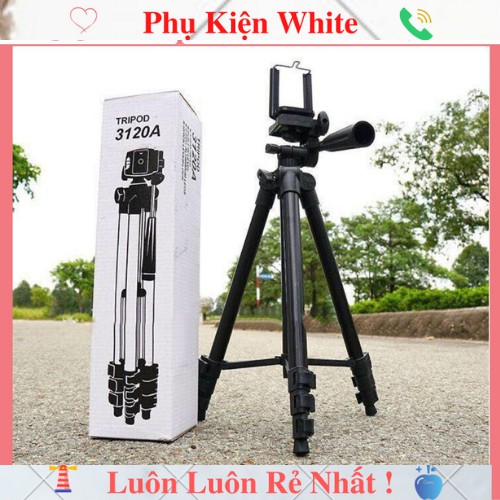 ⚡️Giá Sỉ⚡️ Giá đỡ Tripod 3 chân 3120  _Chuyên Chụp Hình Live Stream_chân kéo dài được và giá đỡ điện thoại