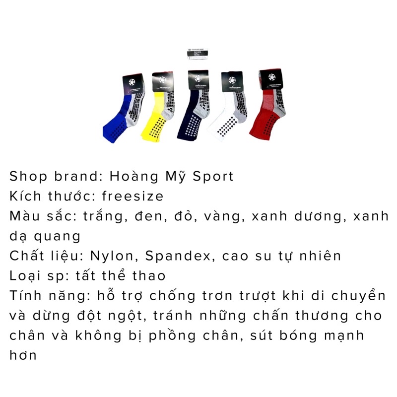 Vớ tất đá bóng, vớ tất chống trơn trượt thể thao, bóng đá, cầu lông, bóng rổ, bóng chuyền, tennis, chạy bộ, đạp xe