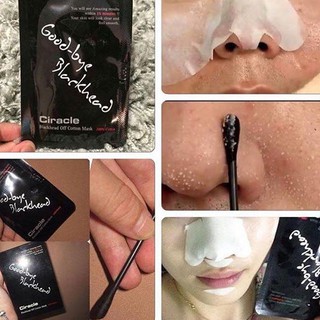 Miếng Dán Đẩy Mụn Đầu Đen Goodbye Black Head Ciracle (1 Miếng Lẻ)