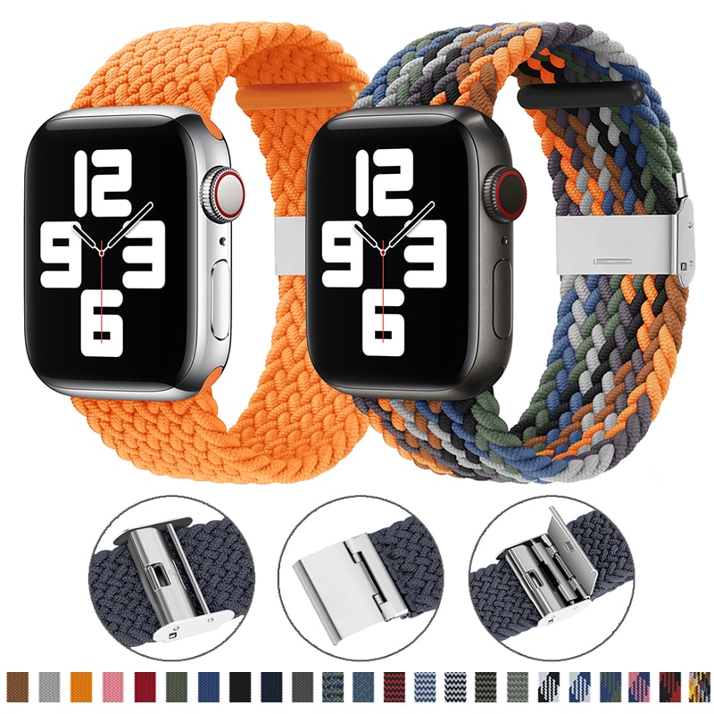 Dây Đeo Thay Thế Cho Đồng Hồ Thông Minh Apple Watch Series 6 Se 5 4 3 38mm 40mm 42mm 44mm