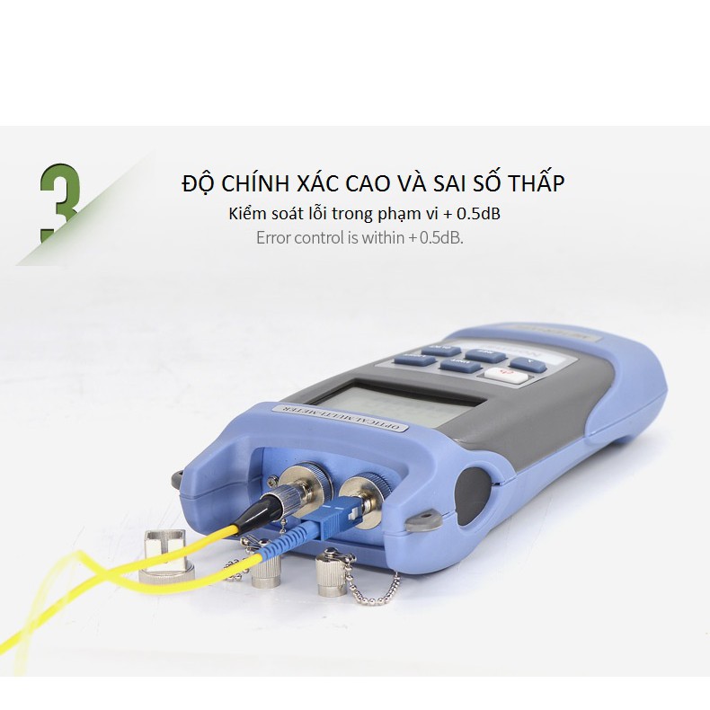 Máy Thu Công Suất Quang Tích Hợp Bút Soi Quang 10Km Normal 05