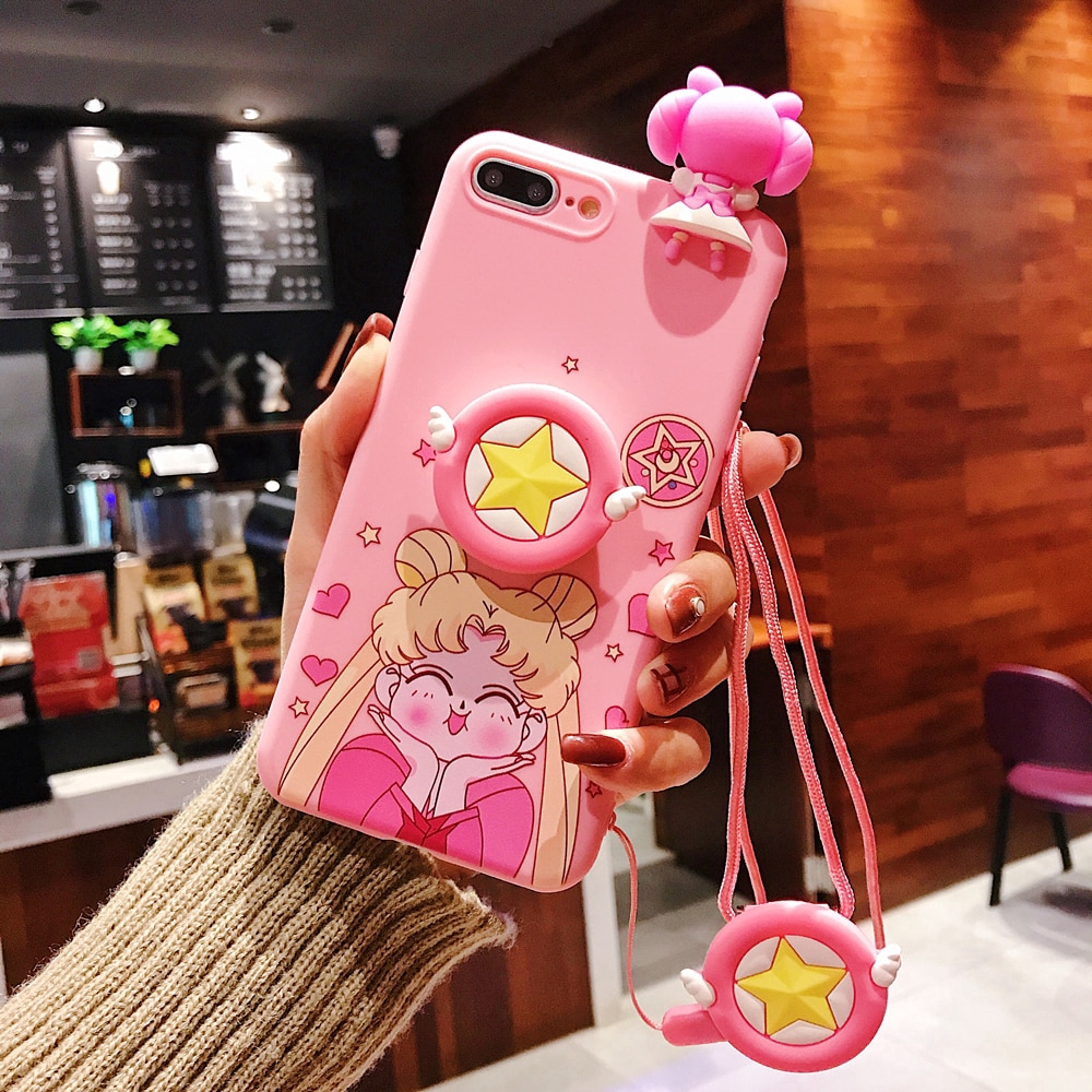Ốp điện thoại silicone hình Sailor Moon cho SAMSUNG GALAXY A51 A71