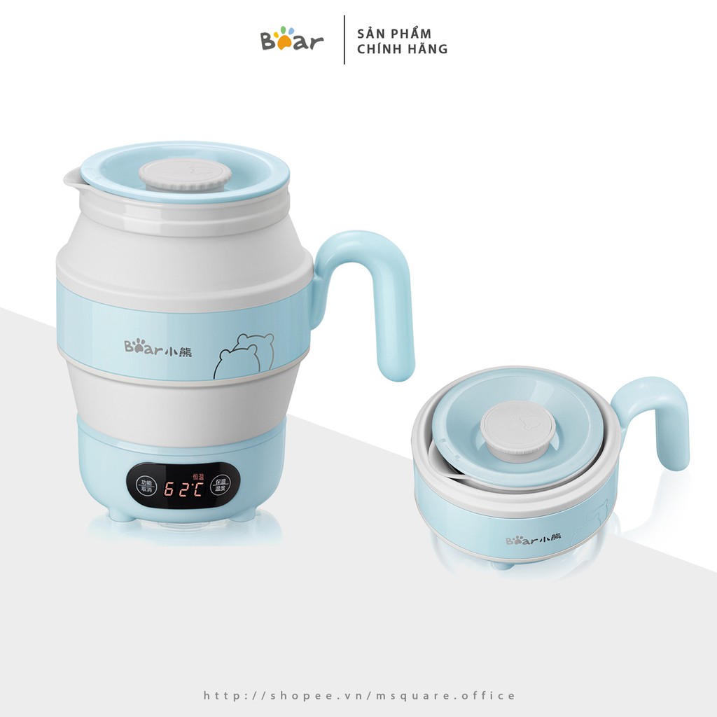 Bình đun nước gập gọn du lich tiện ích Bear® Chính hãng giá tốt