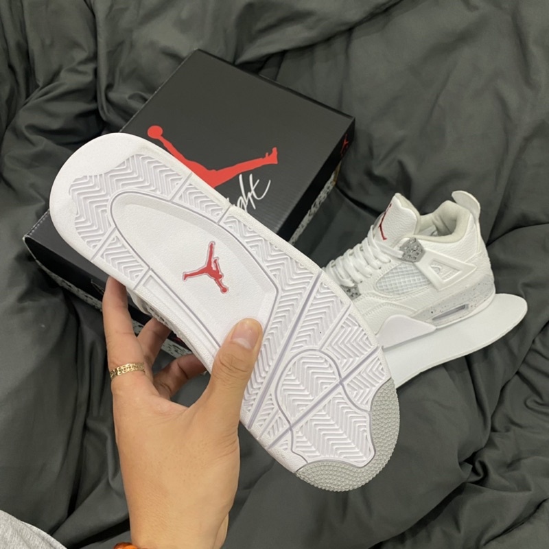 GIÀY JD4 OREO WHITE LAI AU
