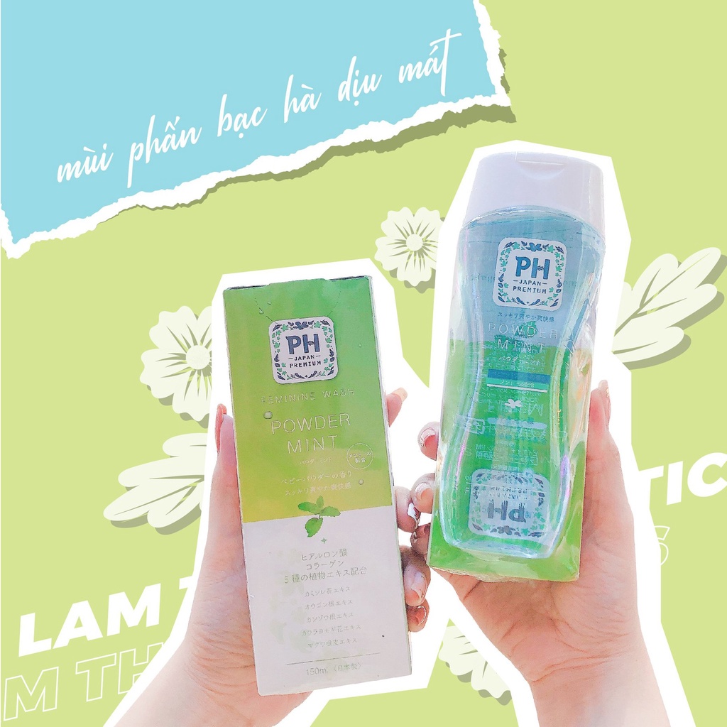 Dung Dịch Vệ Sinh Phụ Nữ PH Japan Premium Feminine Wash 150ml