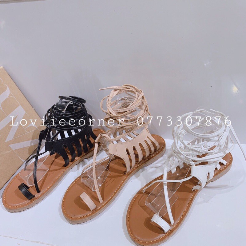 GIÀY SANDAL NỮ LOVIICORNER QUAI KẸP - SANDAL CHIẾN BINH QUAI MẢNH ĐI BIỂN THỜI TRANG S211102 S210515