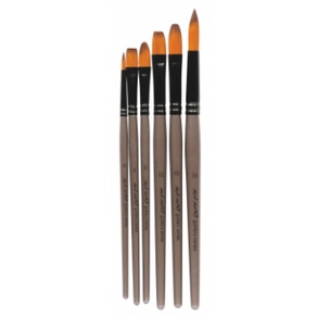 Set 6 cọ Mont Marte Gallery series Brush - dùng cho acrylic