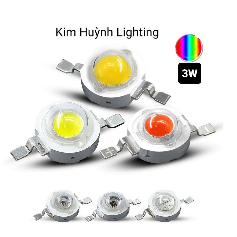Nhân Led 3W Siêu Sáng