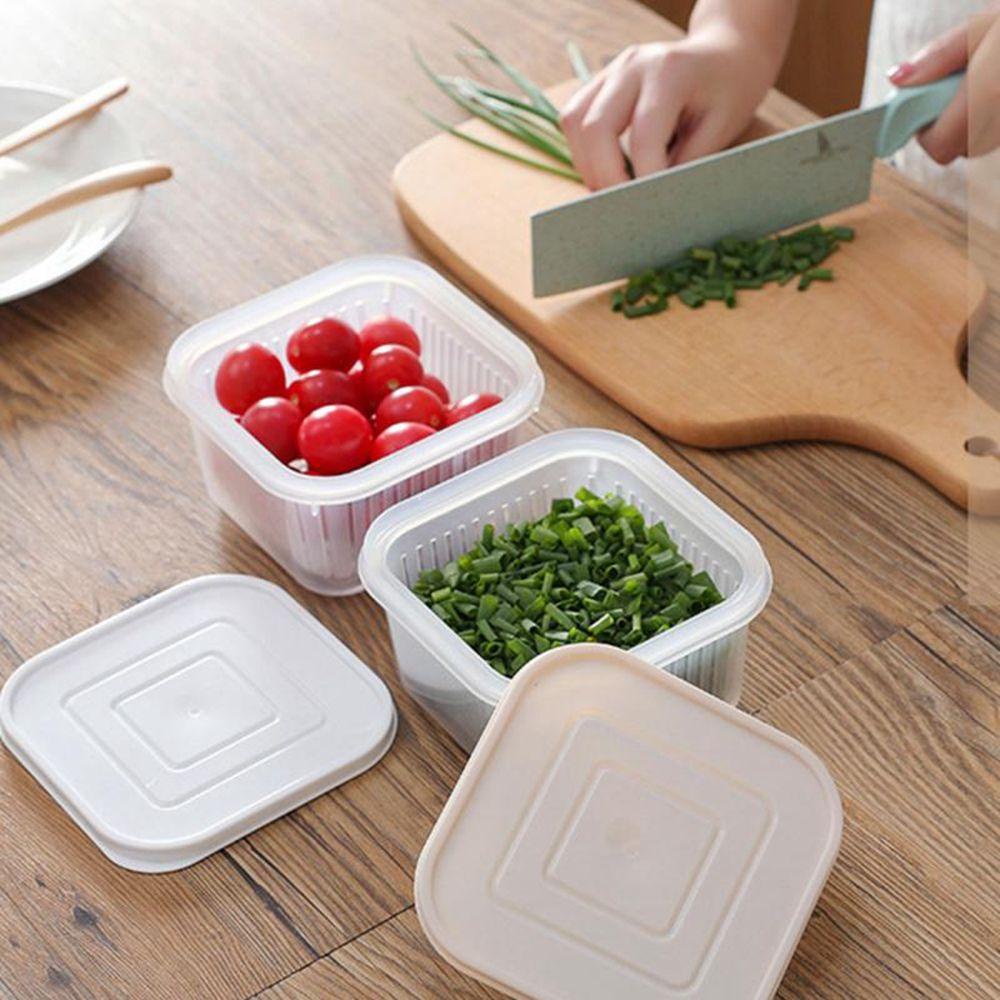 Hộp Nhựa Trong Suốt Đựng Trái Cây Rau Củ Quả Tiện Lợi