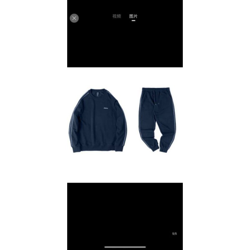 BỘ THỂ THAO NAM THÊU ANGLE | BigBuy360 - bigbuy360.vn