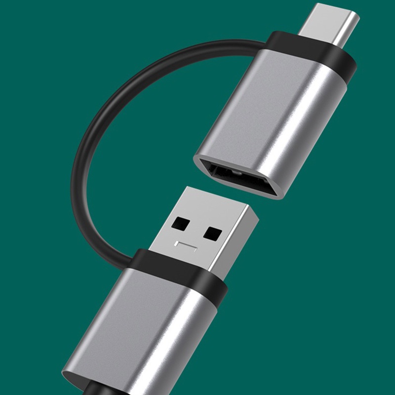 Bộ Hub Chia Cổng Usb 3.0 Type-C 5Gbps 4 / 5 Trong 1 Tiện Dụng